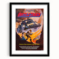 Retro Wall Art - Battletruck Vintage Sci-Fi Poster