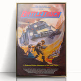 Retro Wall Art - Battletruck Vintage Sci-Fi Poster