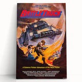 Retro Wall Art - Battletruck Vintage Sci-Fi Poster
