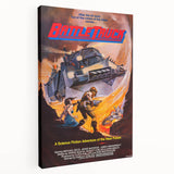 Retro Wall Art - Battletruck Vintage Sci-Fi Poster