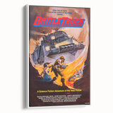 Retro Wall Art - Battletruck Vintage Sci-Fi Poster