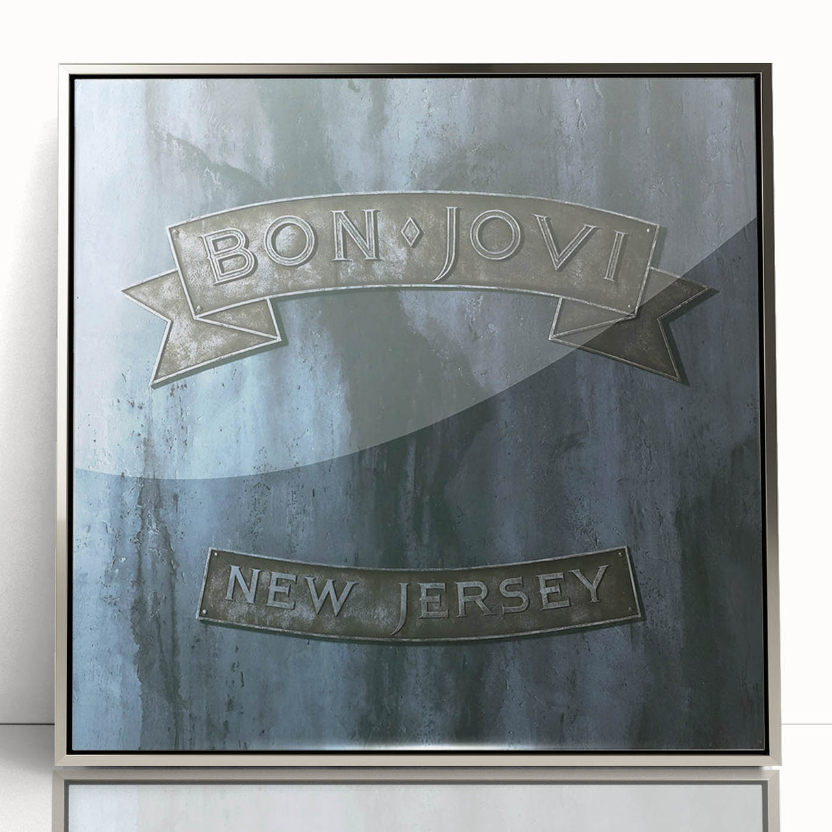 Retro Wall Art – Bon Jovi New Jersey Album Canvas Print