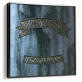 Retro Wall Art – Bon Jovi New Jersey Album Canvas Print