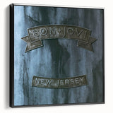 Retro Wall Art – Bon Jovi New Jersey Album Canvas Print