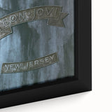 Retro Wall Art – Bon Jovi New Jersey Album Canvas Print