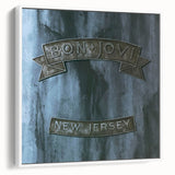 Retro Wall Art – Bon Jovi New Jersey Album Canvas Print