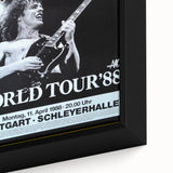AC/DC "World Tour '88" Poster - Vintage Rock Concert Wall Art