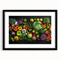 Fresh Vegetable Medley - Modern Kitchen Wall Art for Food Lovers