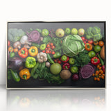 Fresh Vegetable Medley - Modern Kitchen Wall Art for Food Lovers