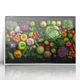 Fresh Vegetable Medley - Modern Kitchen Wall Art for Food Lovers