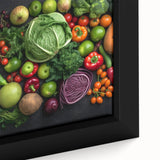 Fresh Vegetable Medley - Modern Kitchen Wall Art for Food Lovers