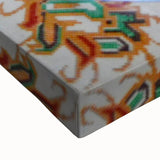 Large art featuring a black and white Ethiopian landscape on stretched canvas, ideal for bedroom wall decor.