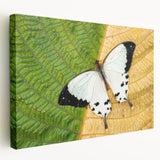 Large canvas print featuring a scenic Madagascar landscape with lush greens and vibrant blues, suitable for kitchen wall art.