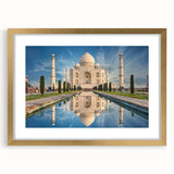 Extra large wall art depicting an abstract textured scene with warm gold and earth tones in a gold frame.