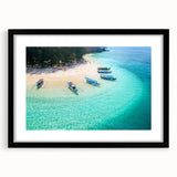 Abstract art print featuring textured, colorful strokes on extra large canvas, ideal for living room decor.