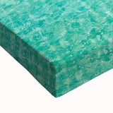 Large art of a black and white Indonesian landscape on stretched canvas, ideal for bedroom wall decor.