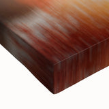 Large art depicting a black and white Japanese landscape on stretched canvas, ideal for bedroom wall decor.