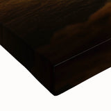 Large art of a Mongolian landscape in black and white on stretched canvas, suitable for bedroom wall decor.