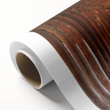 Art deco style poster of a serene Myanmar landscape in soft pastel colors, printed on rolled canvas.