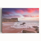 Black and white photograph of Pakistan scenery on large stretched canvas, suitable as kitchen wall art.