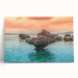 Black and white stretched canvas of a Philippine rural scenery, ideal for kitchen wall art or bedroom ambiance.