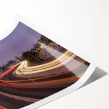 Extra large wall art featuring line art flowers in muted tones on rolled canvas, suited for large living room decor.