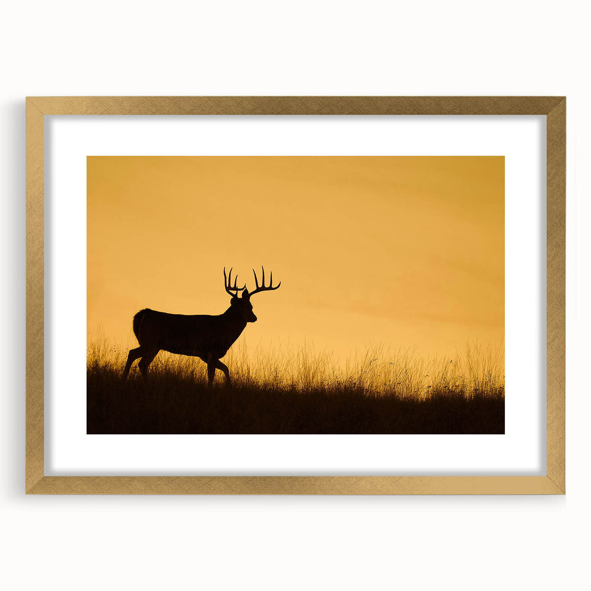 Extra large wall art featuring a textured abstract print of Saskatchewan scenery in muted earth tones.
