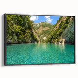 Black and white landscape art painting of a European scenery on framed canvas, suitable for bedroom decor.