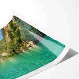 Extra large wall art featuring line art flowers in soft pastel shades on a rolled print, ideal for large living room decor.