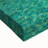 Large art featuring a black and white landscape painting of Albania on stretched canvas, ideal for bedroom wall decor.