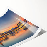 Extra large wall art featuring line art flowers in muted earth tones on rolled print, ideal for large living room decor.