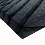 Black and white landscape art painting of Prague on stretched canvas, ideal for bedroom wall decor.