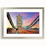 Extra large abstract art print of London scenery in muted gray tones on a framed canvas, ideal for living room decor.