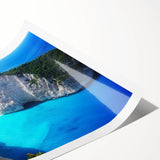 Extra large wall art featuring line art flowers with subtle pink hues on a rolled print, ideal for large living room decor.