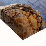 Black and white landscape art painting of a European Greek scenery on stretched canvas, suitable for bedroom wall art.