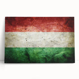 Black and white stretched canvas of a European cityscape, ideal for kitchen wall art.