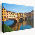 Florence cityscape on stretched canvas featuring muted earth tones, ideal for kitchen wall art.