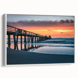 Extra large framed canvas featuring vintage poster art of Naples, Italy with vibrant, colorful imagery on a black background.