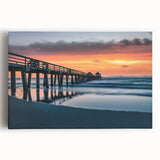 Black and white stretched canvas of Naples scenery, ideal for kitchen wall art or bedroom ambiance.