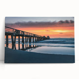 Large black and white photo of Naples on stretched canvas, suitable as kitchen wall art.