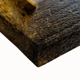 Black and white landscape painting of Sicily on large stretched canvas, suitable for bedroom wall art.