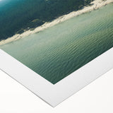 Art deco poster of a European scenery in Latvia, featuring muted earth tones on rolled canvas.