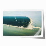 European landscape with floral elements in soft pastel shades on a rolled canvas, suitable for dining room or bathroom.