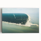 Black and white photo of a European cityscape on stretched canvas, ideal for kitchen wall art or bedroom decor.