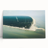 Black and white large art print of a European scenery on stretched canvas, ideal for kitchen wall art.