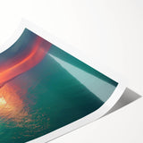 Extra large wall art of line art flowers in muted earth tones on a rolled canvas, suitable for large living room decor.