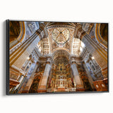 Black and white framed canvas of Andalucian landscape, featuring vintage poster art style, ideal for bedroom decor.