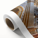 Art Deco poster of Andalucia, Spain, with pastel shades on rolled canvas, ideal for nursery wall art.