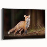 Black and white vintage poster art of a Swedish landscape on framed canvas, ideal for bedroom wall decor.