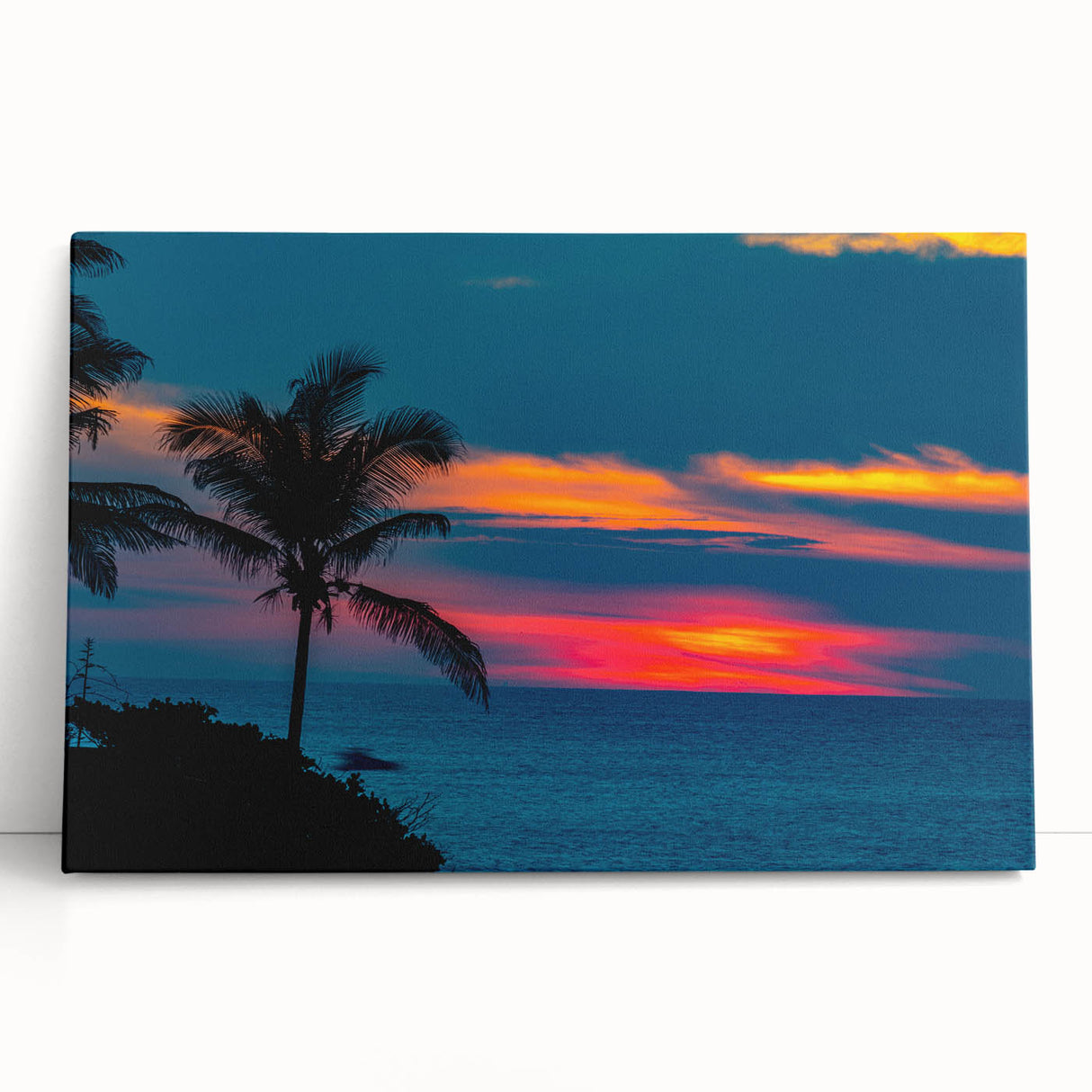 Black and white stretched canvas of Acapulco scenery, ideal for kitchen wall art or bedroom ambiance.